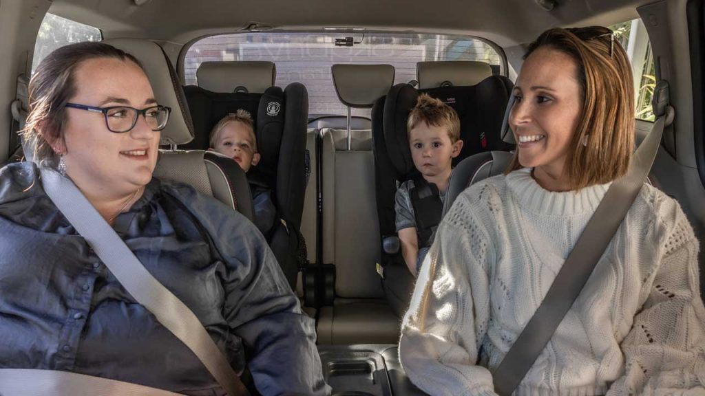 Private Transfers Sunshine Coast - family in car